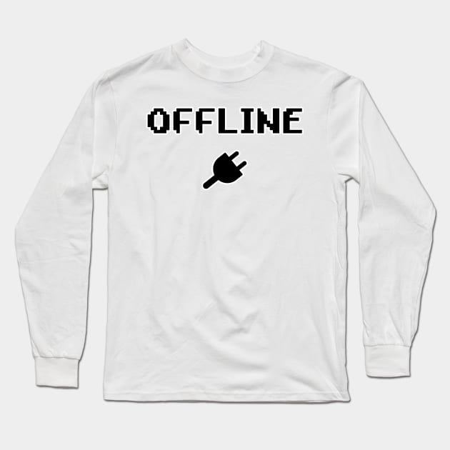 offline Long Sleeve T-Shirt by Mamon
